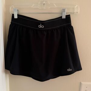 NWOT ALO Black Athletic Skirt